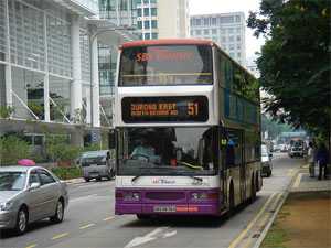 сингапурский автобус