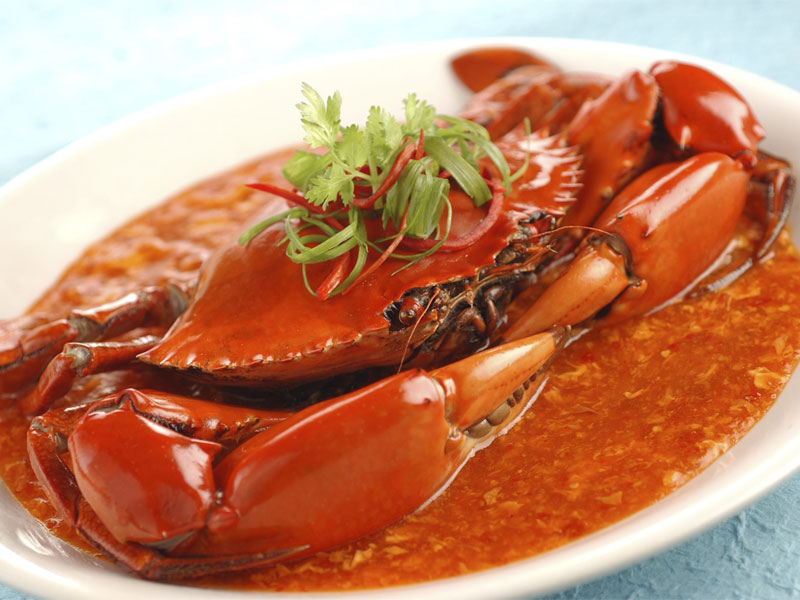 Чили-краб - главное кулинарное изобретение Сингапура