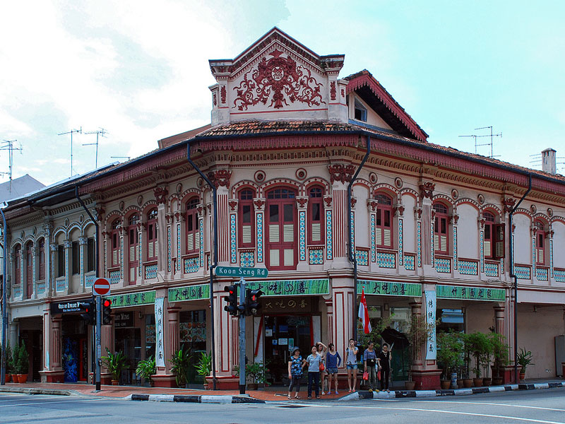 Катонг и Джу Чиат - это главное место сохранения перанаканской культуры в Сингапуре