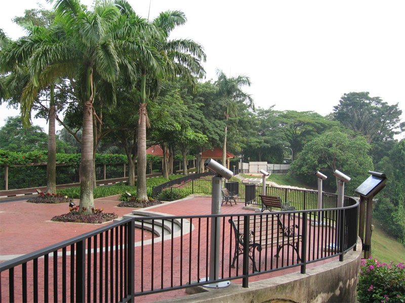 Парк на горе Фабер в Сингапуре