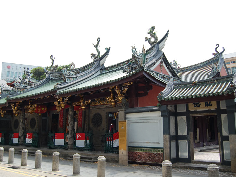 Thian Hock Keng - самый старый китайский храм в Сингапуре