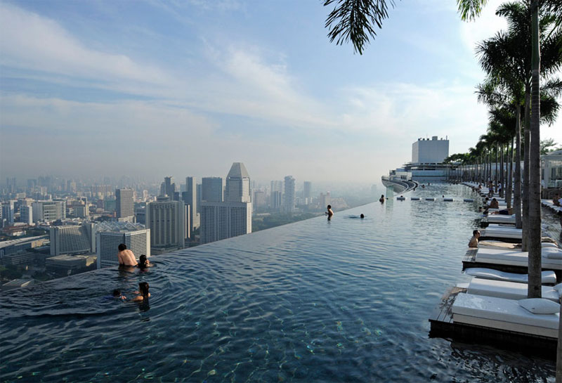 Развлекательный комплекс Marina Bay Sands® SkyPark в Сингапуре