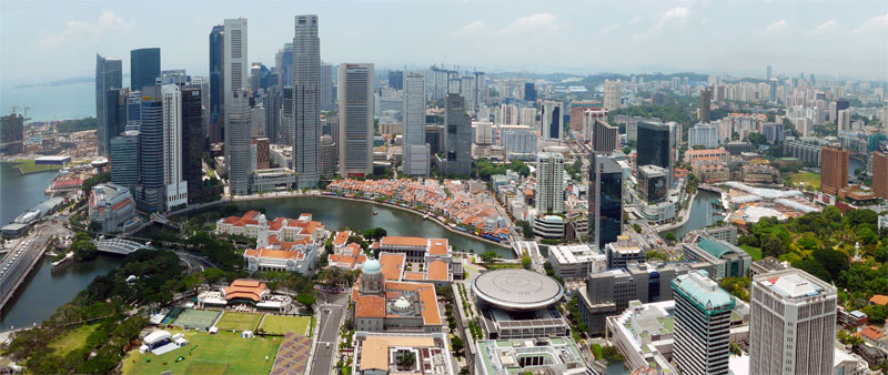 Гражданский район в Сингапуре