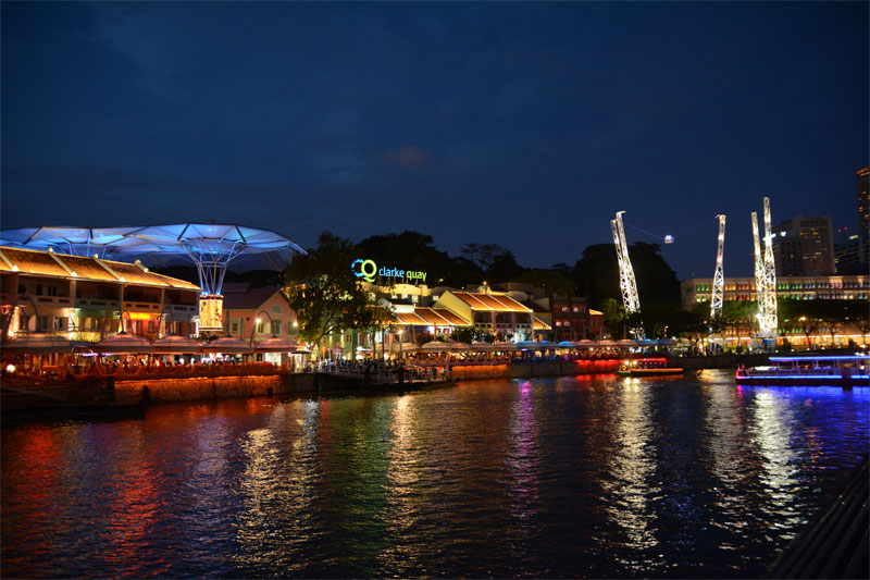 Набережные реки Сингапур