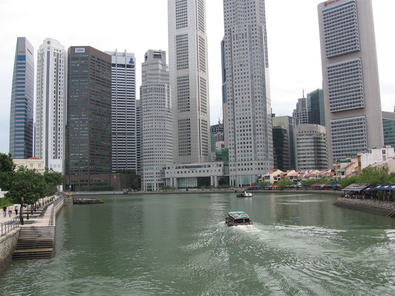 Набережные реки Сингапур